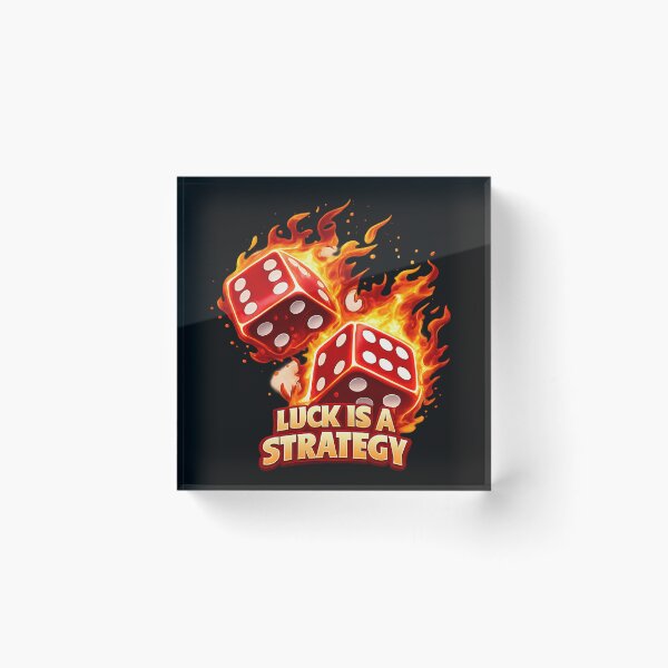 Item preview, Luck is a Strategy designed and sold by TShirt Witt.