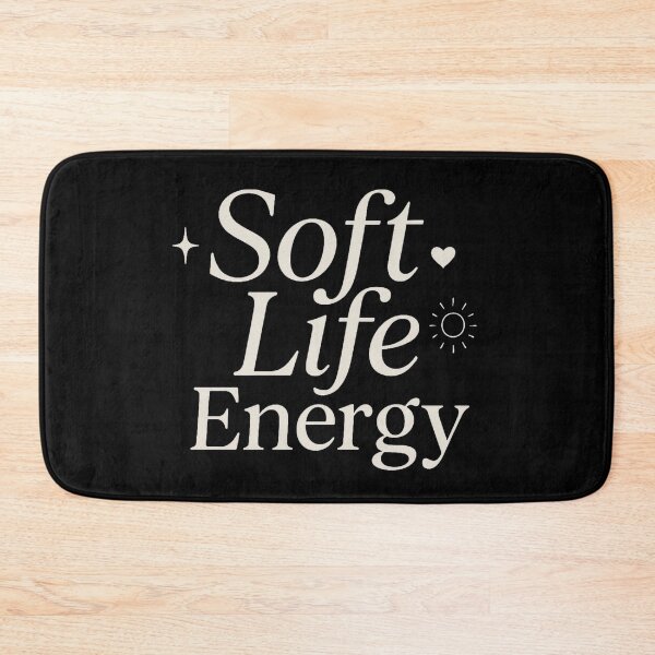Item preview, Soft Life Energy Aesthetic Quote – Minimal Neutral Wall Art designed and sold by astersgraphics.