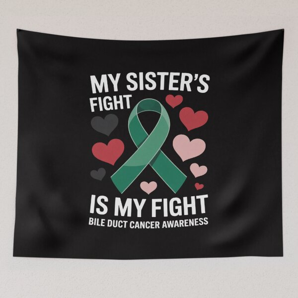 Item preview, Bile Duct Cancer Awareness My Sister's Fight Is My Fight designed and sold by tlallimicrichi.