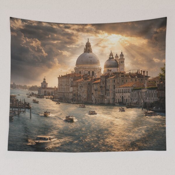 Item preview, Golden Sunset over Venice Grand Canal designed and sold by RastislavS.