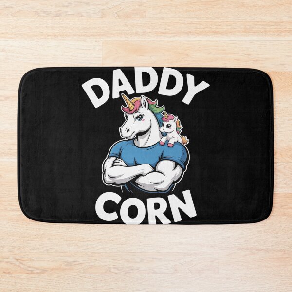 Item preview, Daddycorn Muscle Unicorn Lovers Dad and Baby Father's Day designed and sold by duolastgend.