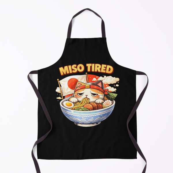Item preview, Miso Tired Cat Ramen designed and sold by NitRes.