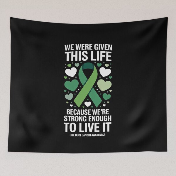 Item preview, Bile Duct Cancer Awareness Given Life Because We're Strong designed and sold by duolastgend.
