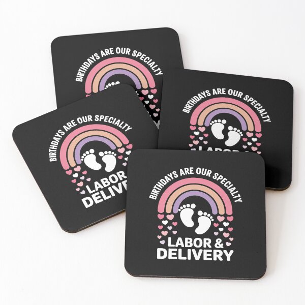 Item preview, Birthdays Are Our Specialty Labor and Delivery Nurse L&D designed and sold by duolastgend.