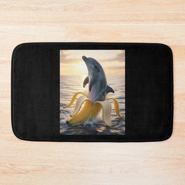 Item preview, Cute Banana Dolphin designed and sold by RockitBaby.