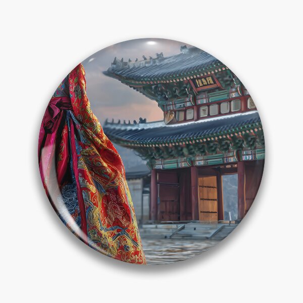 Item preview, Stunning Portrait in Traditional Hanbok at Palace Gate designed and sold by Artessie.