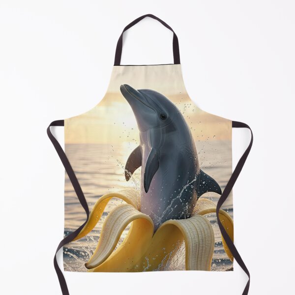 Item preview, Cute Banana Dolphin designed and sold by RockitBaby.