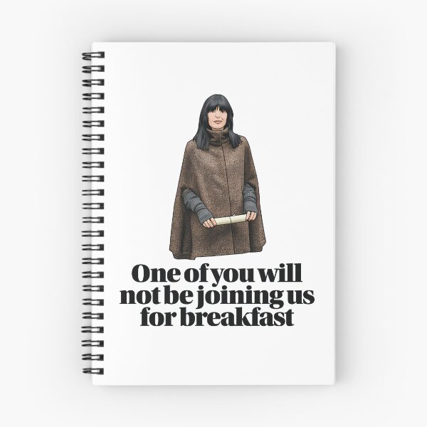 Item preview, Traitors UK Claudia Quote - One of you will not be joining us for breakfast designed and sold by 87Designs.