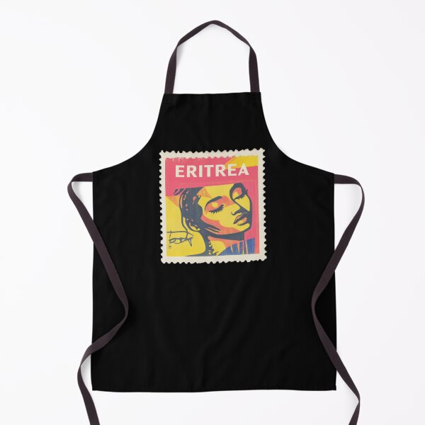Item preview, Vintage Eritrea Postage Stamp Art - Stylized Modernist Portrait designed and sold by tiigerdad.