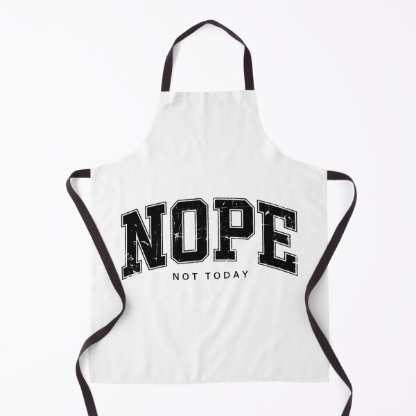Item preview, Nope Not Today: distressed typography graphic designed and sold by Rue Design Company.