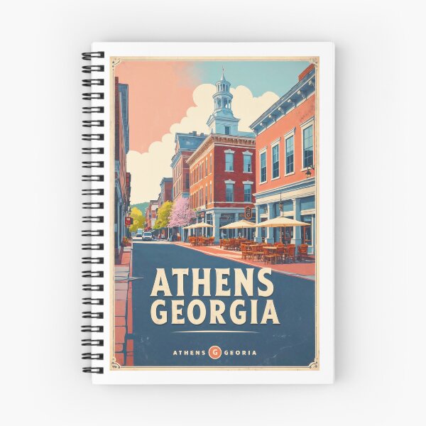 Item preview, Athens Georgia – Retro Travel Art designed and sold by bobparduephoto.