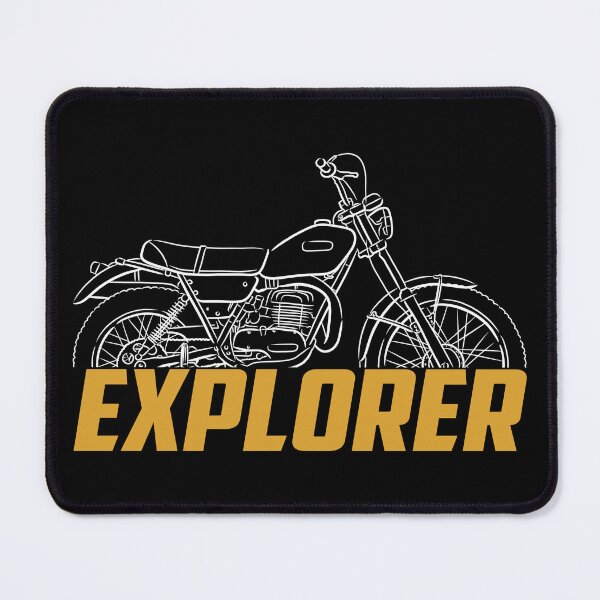 Item preview, Motorcycle OSSA Explorer 350 1976-1978, biker designed and sold by ThrottleArts.
