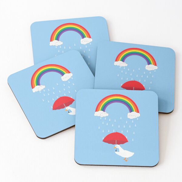 Item preview, Duck Under Rainbow designed and sold by ROSE ANN BANILAR.
