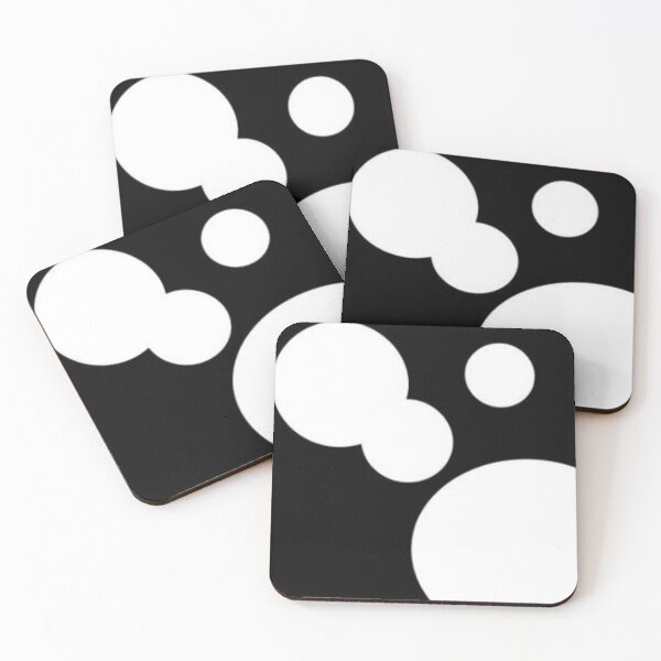 Item preview, bubble logic 1.1 black and white geometric design designed and sold by SmashingDeals.
