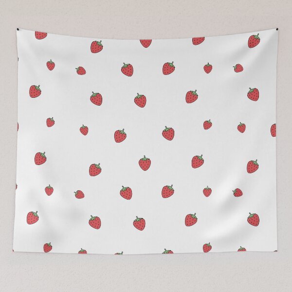 Item preview, tiny tiny strawberry stickers designed and sold by GlowinUp Shop.