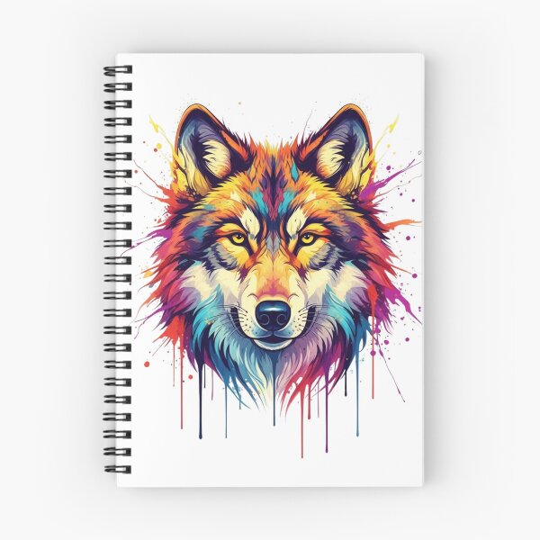 Item preview, Inkpunk Wolf designed and sold by NerdyComfy.