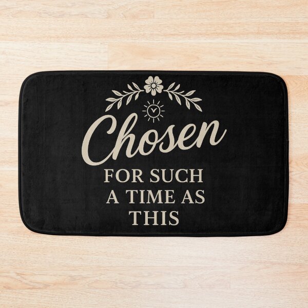 Item preview, Chosen for Such a Time as This – Christian Faith Quote Wall Art designed and sold by astersgraphics.
