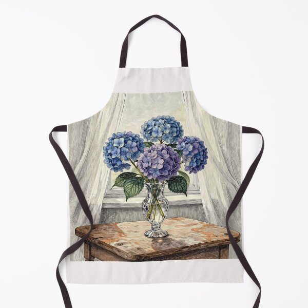 Item preview, Blue and Purple Hydrangeas #5 designed and sold by Helios Be. Lavsh.