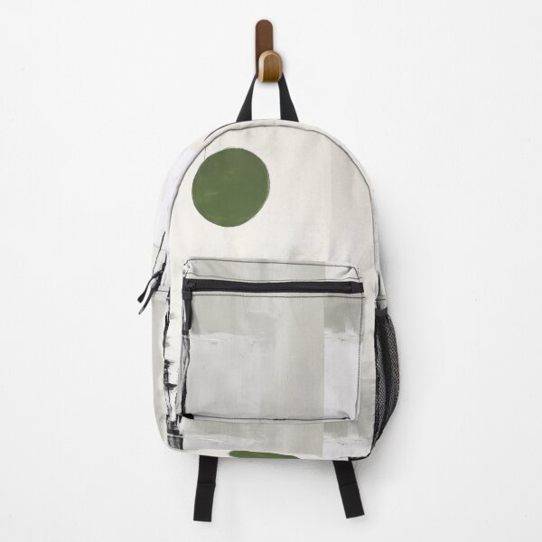 Item preview, Wabi sabi and japandi inspired abstract geometric green and neutral nature designed and sold by filigreedigital.