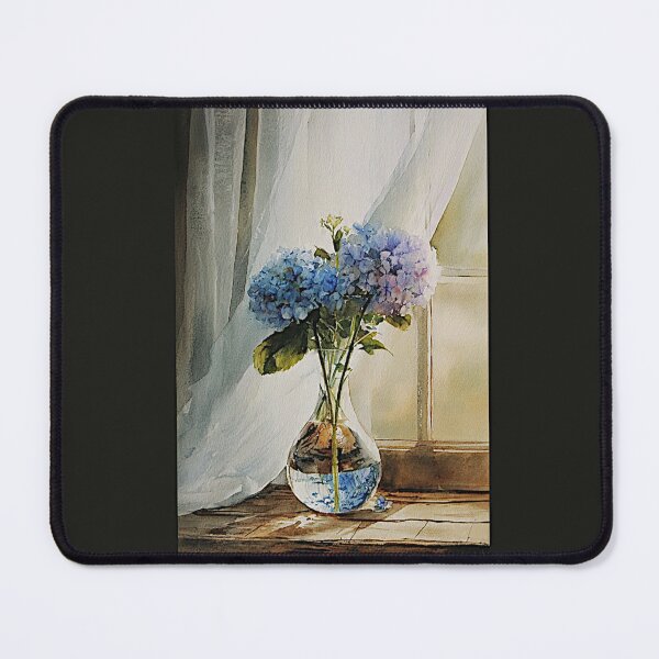 Item preview, Blue and Purple Hydrangeas #8 designed and sold by Helios Be. Lavsh.