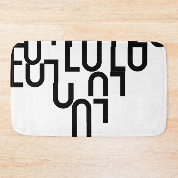 Item preview, Lulu in the Center Font Letters Abstract Digital Collage designed and sold by Licorice Moon.