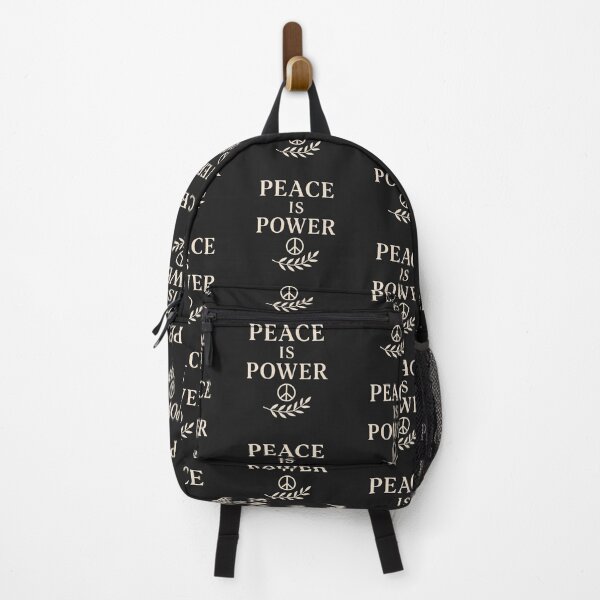 Item preview, Peace Is Power – Minimalist Quote Design for Calm Strength designed and sold by astersgraphics.