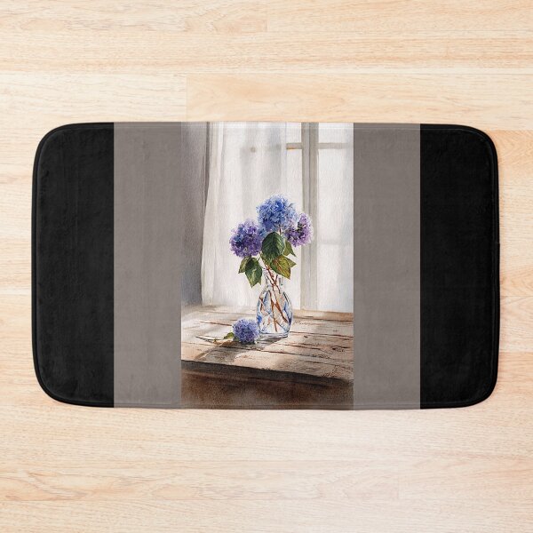 Item preview, Blue and Purple Hydrangeas #9 designed and sold by Helios Be. Lavsh.