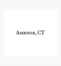 Andover, Connecticut Photographic Print