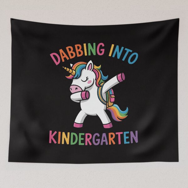 Item preview, Dabbing Unicorn books first day at School preschool teacher designed and sold by HesterFoley.