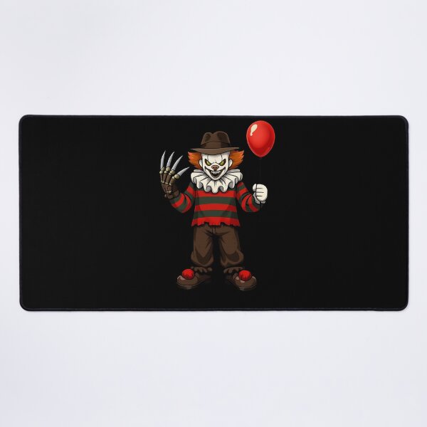 Item preview, Nightmare Clown Slasher — Dark Cartoon Mash-Up Illustration designed and sold by Sonic Nova Studios.