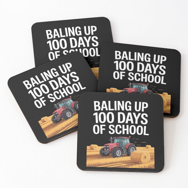Item preview, Baling Up 100 Days Of School 100th Day Tractor Boys Kids designed and sold by KristieRamsey.