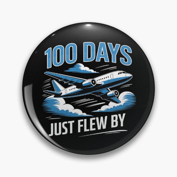 Item preview, 100 Days Just Flew By Airplane 100th Day Of School Kids Boys designed and sold by KristieRamsey.