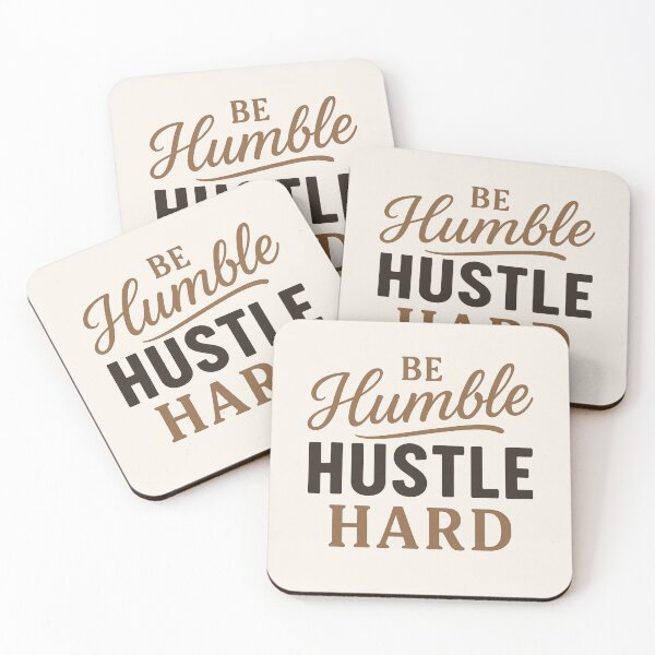 Item preview, Be Humble Hustle Hard – Faith-Driven Motivation Quote Design designed and sold by astersgraphics.