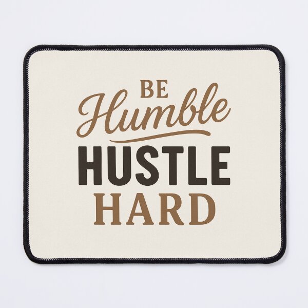 Item preview, Be Humble Hustle Hard – Faith-Driven Motivation Quote Design designed and sold by astersgraphics.