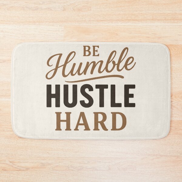 Item preview, Be Humble Hustle Hard – Faith-Driven Motivation Quote Design designed and sold by astersgraphics.