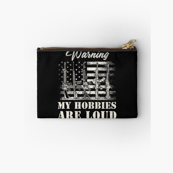 Item preview, My Hobbies Are Loud – Funny Gun Humor Patriotic Firearms Design designed and sold by Twist & Print.