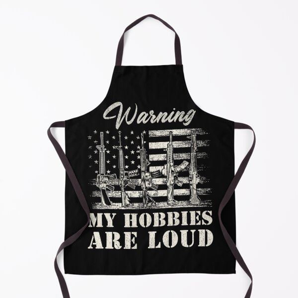 Item preview, My Hobbies Are Loud – Funny Gun Humor Patriotic Firearms Design designed and sold by Twist & Print.