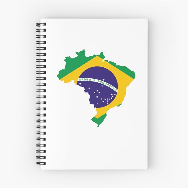 Item preview, Brazil flag map designed and sold by Inspirationmotivation.