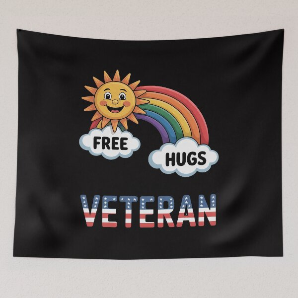 Item preview, Free Hugs For All Veterans designed and sold by teltvitossuilea.