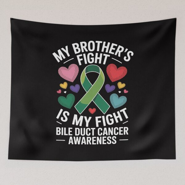 Item preview, Bile Duct Cancer Awareness My Brother's Fight Is My Fight designed and sold by teltvitossuilea.