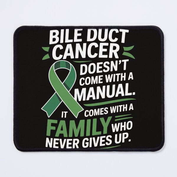 Item preview, Bile Duct Cancer Awareness Green Ribbon Support Quote Family designed and sold by chaeningplan.