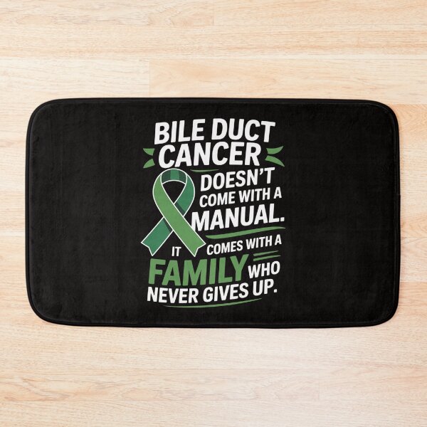 Item preview, Bile Duct Cancer Awareness Green Ribbon Support Quote Family designed and sold by chaeningplan.