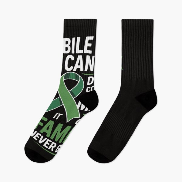 Item preview, Bile Duct Cancer Awareness Green Ribbon Support Quote Family designed and sold by chaeningplan.