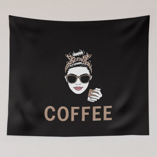 Item preview, Half Mom Half Coffee Funny Saying Coffee Lover Mother's Day designed and sold by chaeningplan.