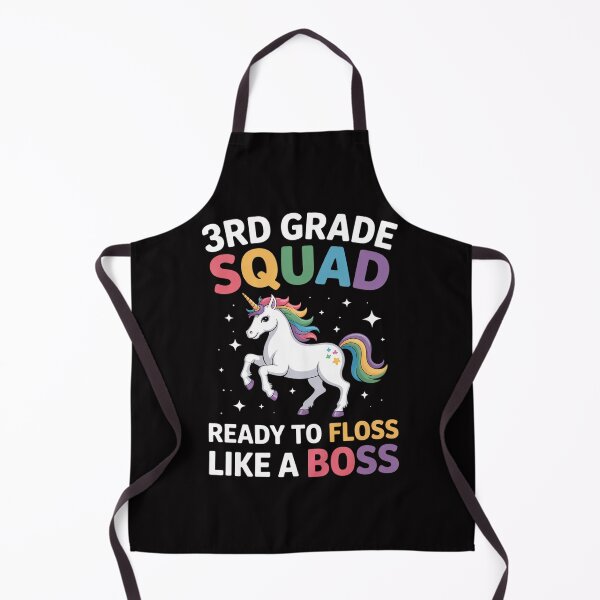 Item preview, 3rd Grade Squad First Day of School Floss Like Boss Unicorn designed and sold by teltvitossuilea.