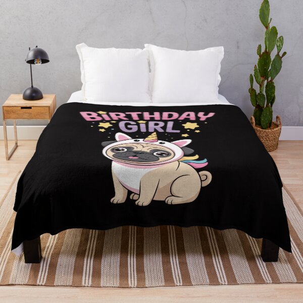 Artikelvorschau, Mädchengeburtstag Einhorn Mops Geburtstagsparty Design Frauen entworfen und verkauft von teltvitossuilea.