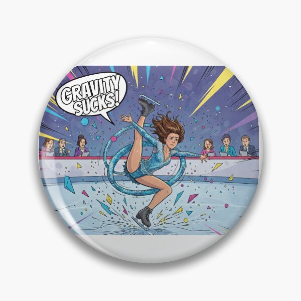 Item preview, Gravity Sucks - Figure Skater designed and sold by Gravity Fail.