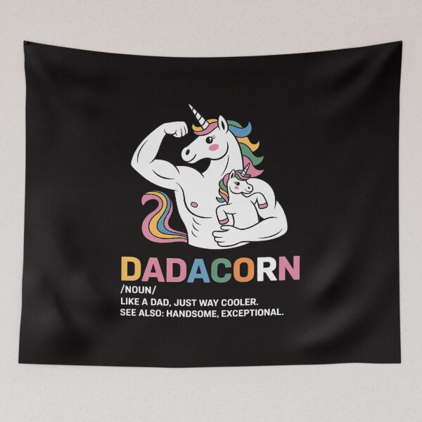 Item preview, Dadacorn Muscle Daddy Dad Unicorn Father's Day designed and sold by chaeningplan.