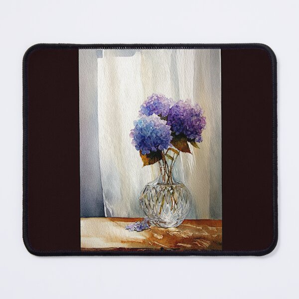 Item preview, Blue and Purple Hydrangeas #10 designed and sold by Helios Be. Lavsh.