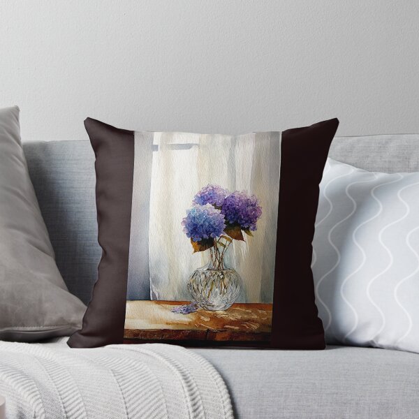 Item preview, Blue and Purple Hydrangeas #10 designed and sold by Helios Be. Lavsh.